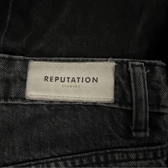 Reputation Black Denim Jeans - Picture 4 of 4
